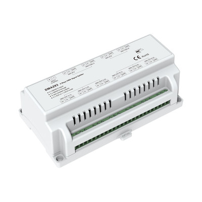 DMA2X3 LED DMX Signal Splitter DMX512 Verstärker Repeater für DMX Master DIN