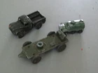 1950's Vintage Dinky Toys No. 641 British Army 1 Ton Cargo Truck no Driver