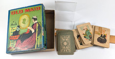 Old Maid Milton Bradley VINTAGE card game 1920s