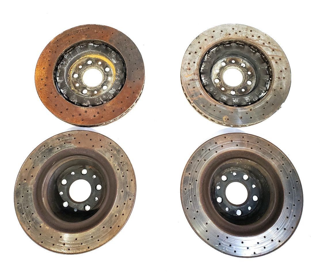 2014 Maserati GHIBLI OEM 3.0L Turbo V6 AWD Set Of Four Rotors