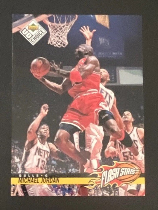1998-99 Upper Deck UD Choice - Flash Stats Michael Jordan #159