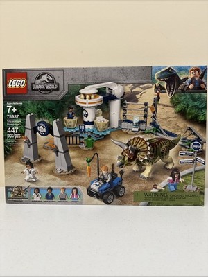 LEGO Jurassic World: Triceratops Rampage 75937 Park Building New Sealed RETIRED