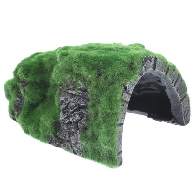  Turtle Hides House Resin Reptile Gecko Humid Terrarium Accessories