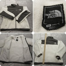 The North Face Jacket Womens Small White Polartec Classic Denali Fleece Full Zip
