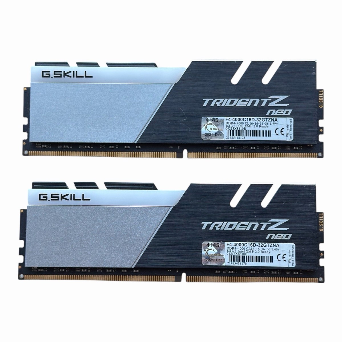 G.Skill Trident Z Neo 32GB (2x16GB) DDR4 4000MHz CL16 F4-4000C16D