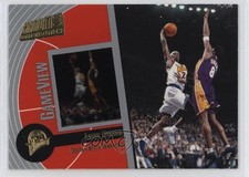 2000-01 Topps Stadium Club Capture the Action Game View 47/100 Larry Hughes 06bg