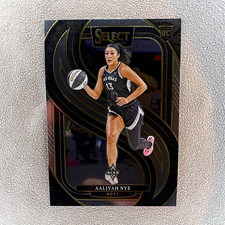 2025 Panini Select WNBA Premier Level Aaliyah Nye Las Vegas Aces RC #123