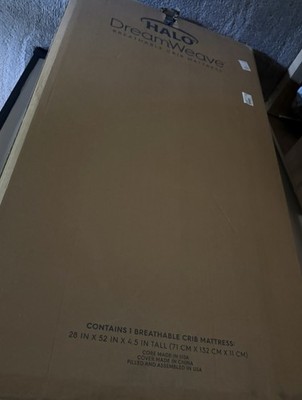 Halo Dreamweave Breathable Crib Mattress FREE SHIPPING