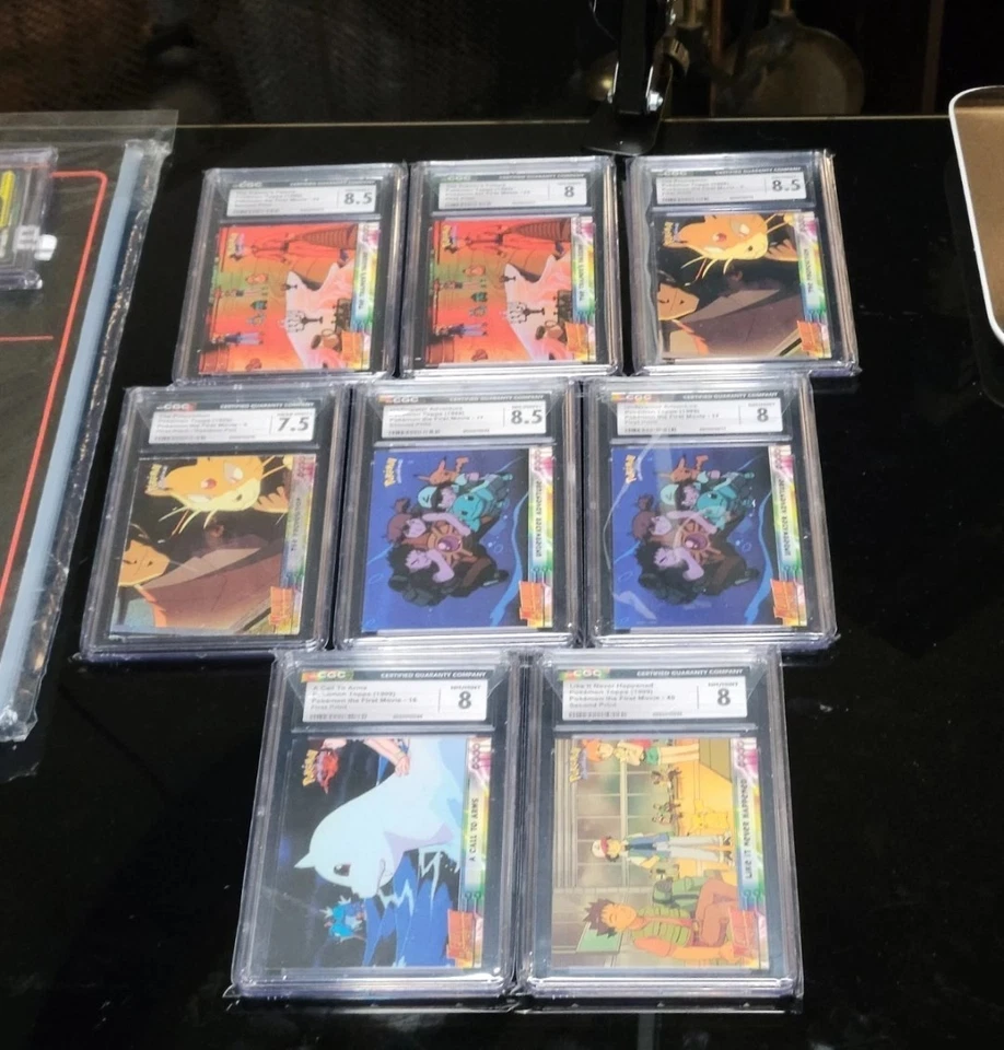 1999 年 Topps & First 电影精灵宝可梦 CGC 41 卡分级套装 - 阅读说明 — 第 4/4 张图片