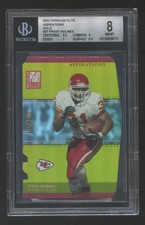 2003 DONRUSS ELITE  Priest Holmes  1/1 GOLD PRIZM REFRACTOR ASPIRATIONS HOF ? RB