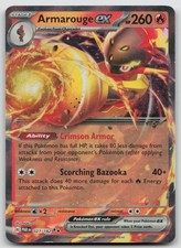 armarouge pokemon card value Armarouge - SV03: Obsidian Flames