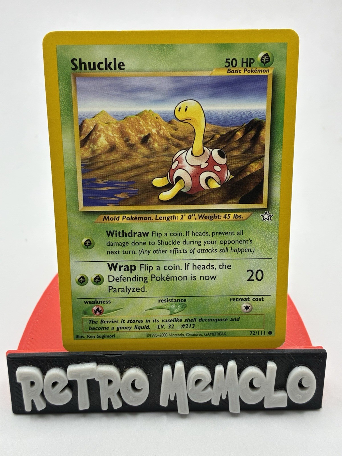 Shuckle - 72/111 - Pokemon Neo Genesis - Regular - LP