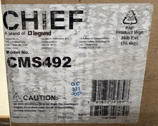 Chief CMS492 Plenum Rated Ceiling Enclosure Storage Box / White / 2x2