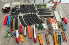 VTG large lot electric HO train set, cars, tracks, transformer,  accessories