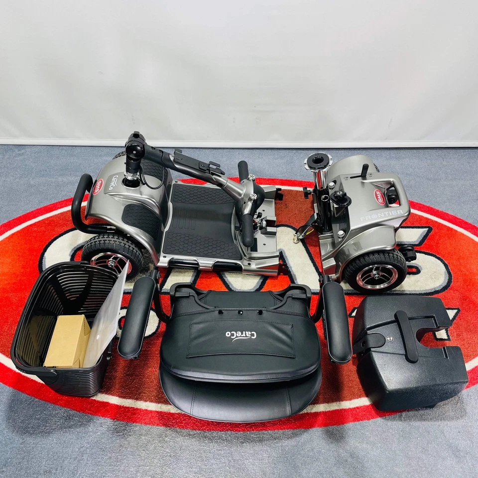 EX-DEMO CARECO FRONTIER CAR BOOT PORTABLE FOLDING MOBILITY SCOOTER BUGGY 4MPH - Image 4 of 4