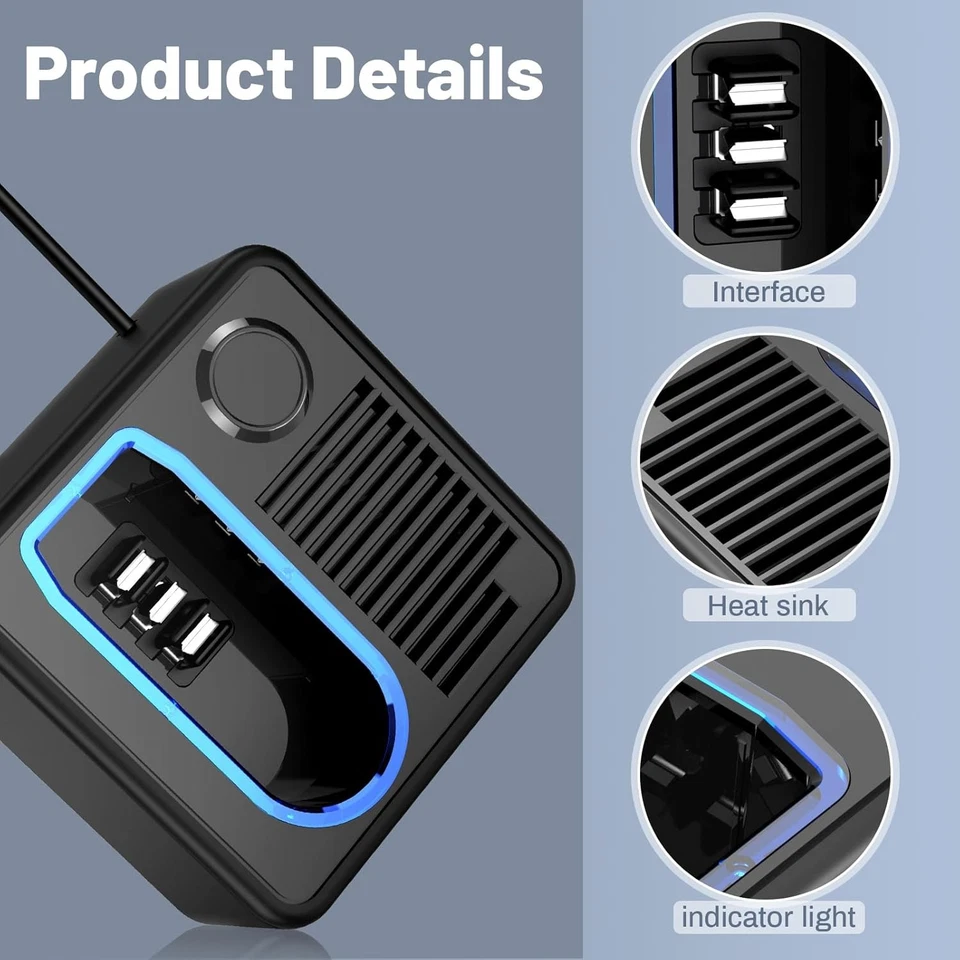 18 22V Repuesto para Cargador de Batería Hoover Linx 302736001 para BH50000 Foto 2 de 4