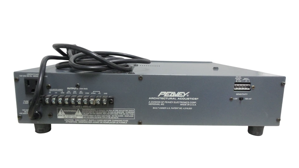 PEAVEY IPA75T II Industrial Power Amplifier - Free Shipping - Image 4 of 4