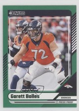 2024 Panini Donruss Green Press Proof Garett Bolles #204 0v82