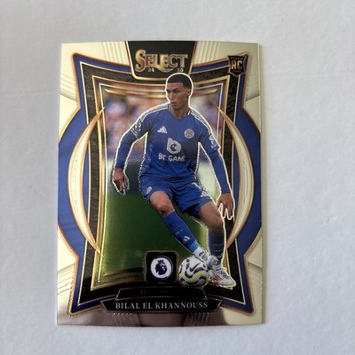 Bilal El Khannouss 2024-25 Panini Select EPL Soccer #92 RC Terrace