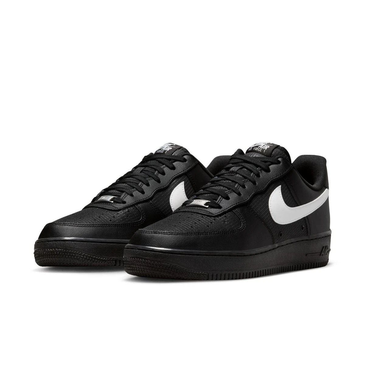 Nike Air Force 1 Low Triple Black Ripstop for Sale | Authenticity