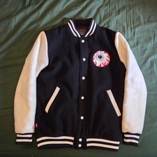 Mishka NYC Worldwide Weirdos Varsity Jacket s...