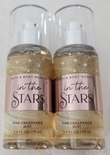 Bath Body Works IN THE STARS Fine Fragrance Mist 2.5 oz Travel Mini Lot of 2
