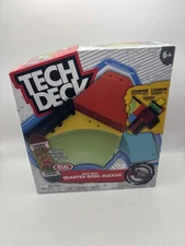 NEW TECH DECK Skate Toy Quarter Bowl Ruckus X Connect Park Ramp Customizable 