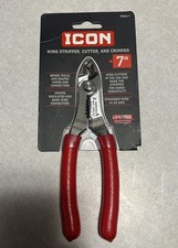 Icon PWCC-7 Wire Stripper, Cutter, And Crimpe...