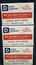 3 duke cannon big brick of soap jr 4.5oz ea scuffed box