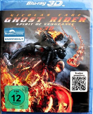 Ghost Rider   Spirit of Vengeance - 3D  BluRay Neu OVP