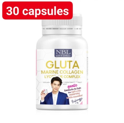 NBL Gluta Marine Collagen Lycopene Complex  White& Bright Skin Anti-aging