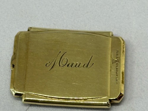 1942 ELGIN 557 15 Jewels Manual WindUp 10k Gold Filled Kreisler Band Wrist Watch - Picture 16 of 24