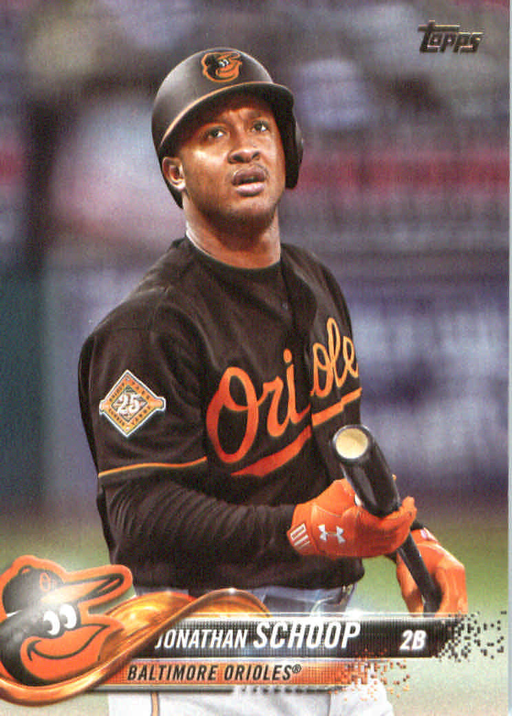 2018 Topps #131 Jonathan Schoop  - Baltimore Orioles