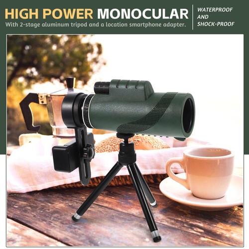 Telescope Suit Hand Held Telescopes Compact Man Portable for Adults - Photo 5 sur 12