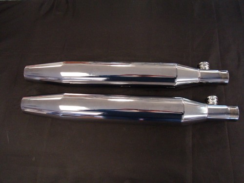 Harley Stock OEM Mufflers 65413-00 New Take-Offs 2000-2006 Softail