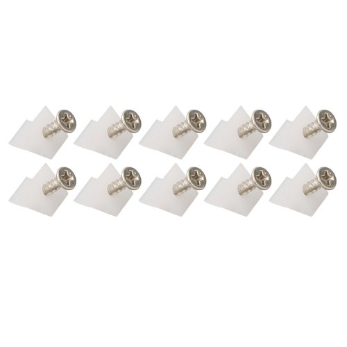 100 x Repair Fixing Drawer Chest Bottom Sagging Support Mending Mend Wedge Screw - Bild 14 von 24