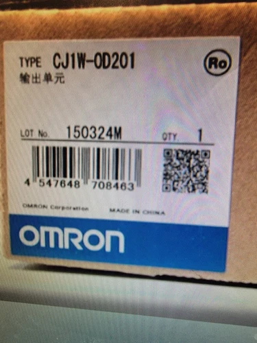 Omron Sysmac CJ1W-OD201 8 Point Relay Contact Output Unit New 