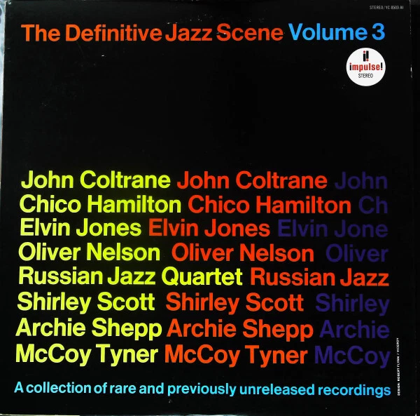 Various - The Definitive Jazz Scene Volume 3 / VG+ / LP, Album, Promo, RE - Bild 1 von 1