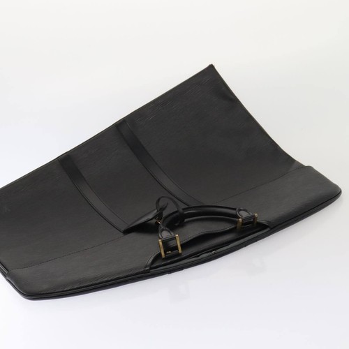 Louis Vuitton Garment Black Leather Travel Bag Authentic - Picture 5 of 24