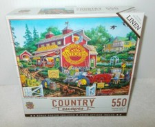 Master Pieces Country Escapes "Antique Barn" Puzzle 550 Pieces