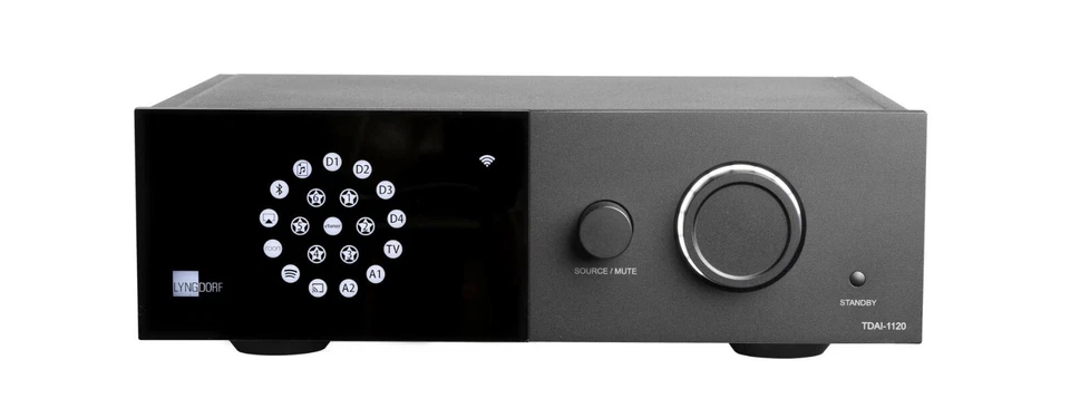 Lyngdorf TDAi 1120 Streaming-Vollverstärker, Schwarz, Neu, OVP, Vom Fachhändler