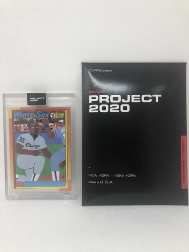 Keith Shore - Frank Thomas - Topps Project 2020 #141 /6678 with Box