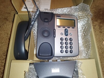 NEW / Open Box CISCO CP-7912G/ 7912 VoIP Phone PoE IP Business Telephone