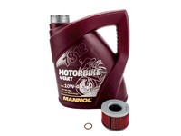 ÖL + ÖLfilter Set Passend FüR Honda CMX450 Rebel 1986-1987