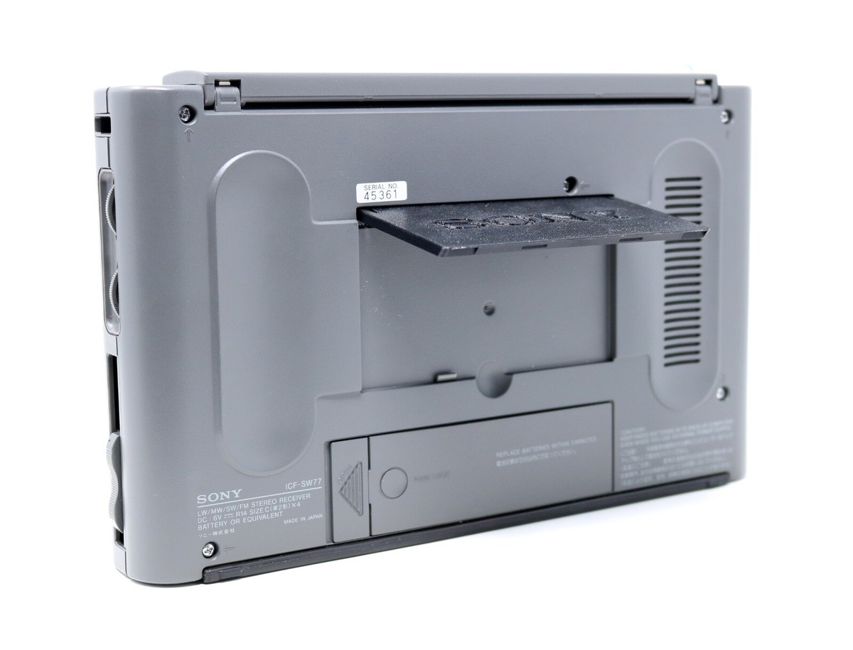Tilt / Kick / Back Stand for Sony ICF-SW77. 3D Printed | eBay