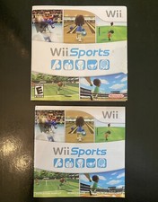 Wii Sports Sleeve and Manual Only No Game Nintendo