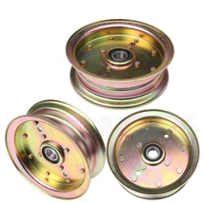 3 Deck Flat Idler Pulley For Husqvarna MZ52 MZ5225 MZ5226 MZ6128 MZ28ZTBF MZ7227