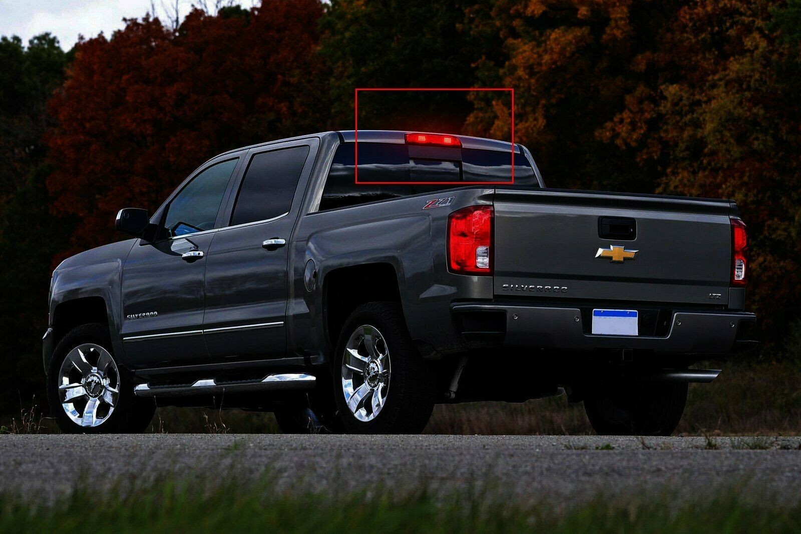 FOR 92-99 GMC YUKON CHEVY TAHOE LED THIRD 3RD TAIL BRAKE LIGHT CARGO LAMP TINTED