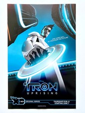 Tron Uprising - Original Promo Poster - 11" x 17" - Disney XD 2012 New Old Stock