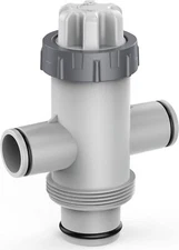 Pool Fittings Dual Split Hose Plunger Valve, Pool Parts Replacement Shut-Off Val